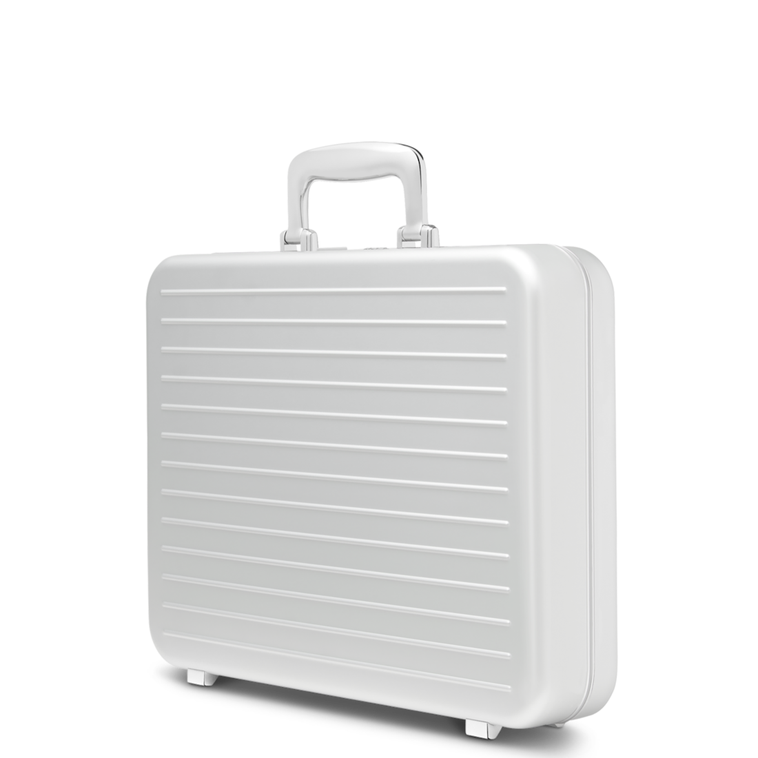 Rimowa Estuche Mahjong Attaché - Estuche de aluminio plateado Promoción trimestral