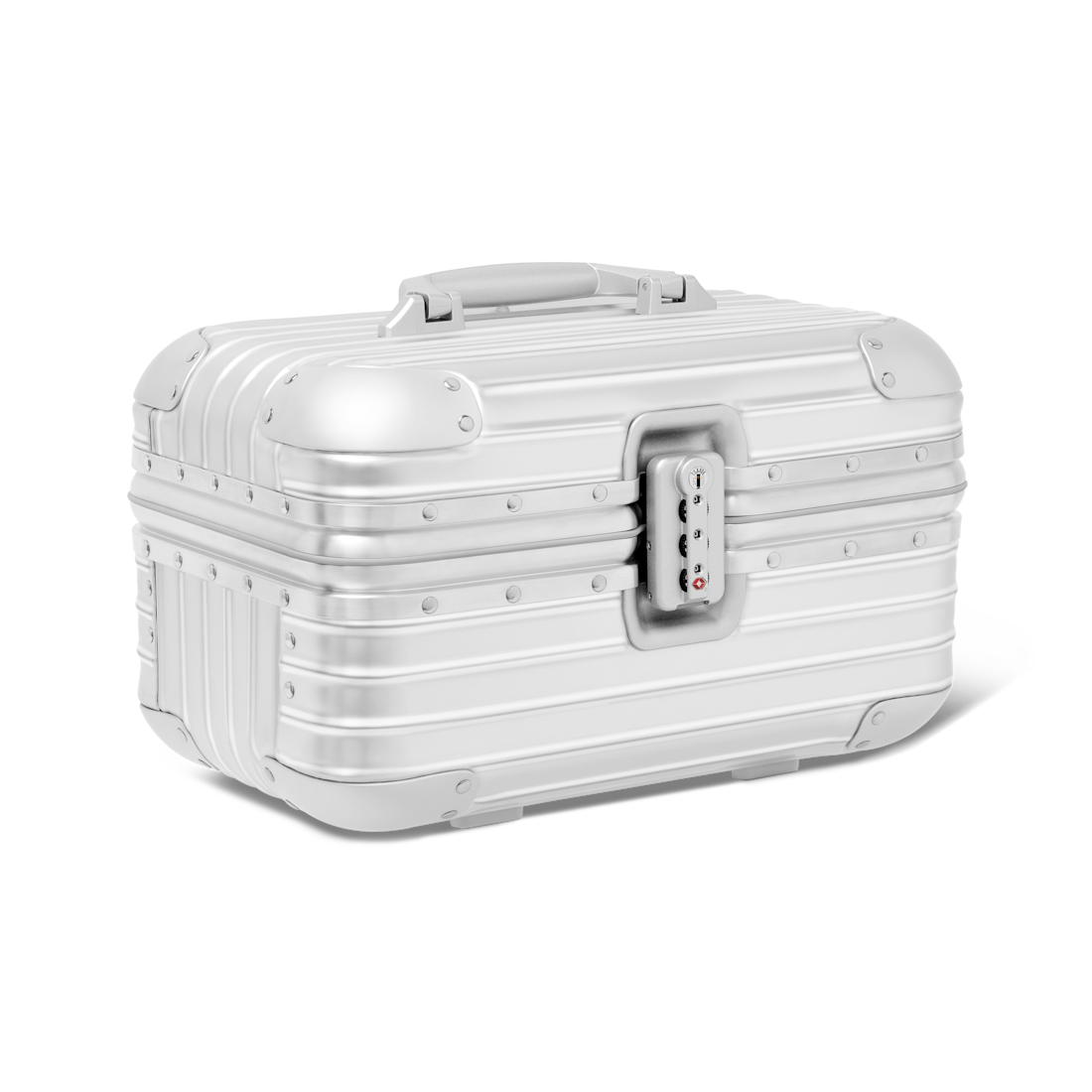 Rimowa Vanity Case de aluminio plateado Liquidación