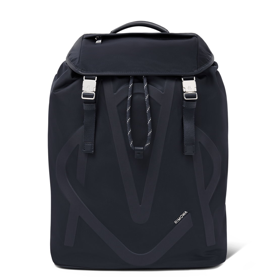 Rimowa Mochila de nailon ECONYL® con solapa Signature - AZUL MARINO