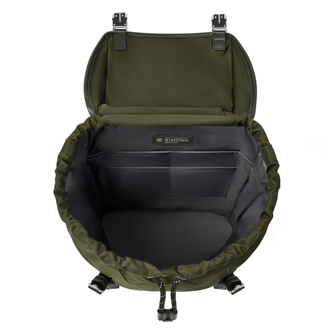 Rimowa Mochila de nailon ECONYL® con solapa Signature - VERDE CAQUI Ofertas