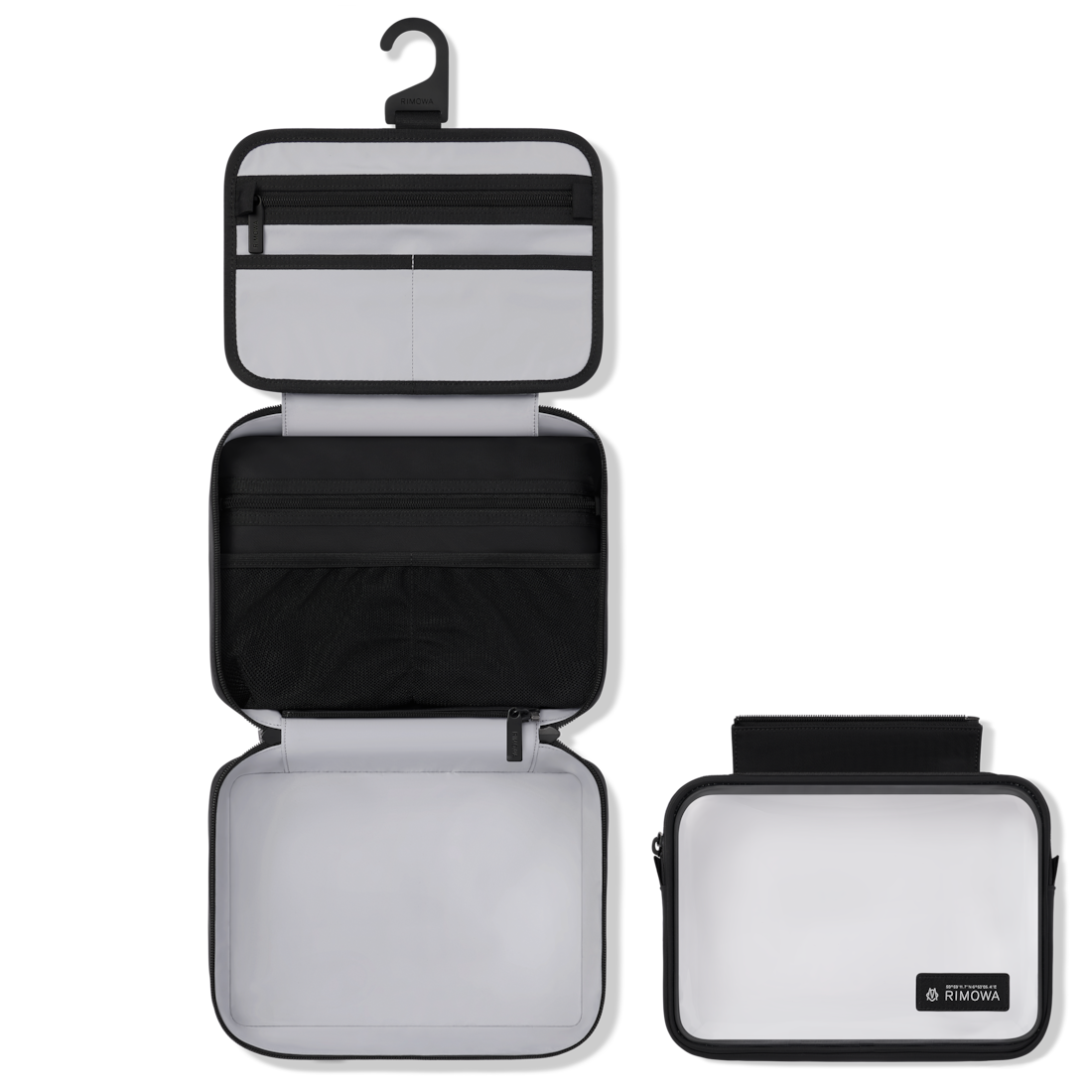 Rimowa Bolsa de aseo Trifold en negro Gran oferta