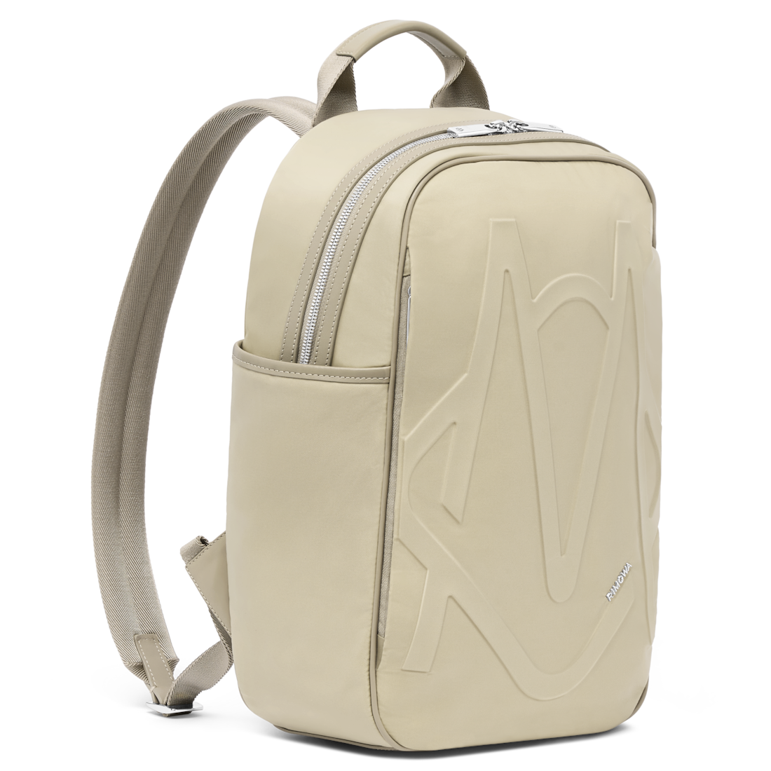 Rimowa Mochila mediana Signature de nailon ECONYL® - Beige Sans Tienda