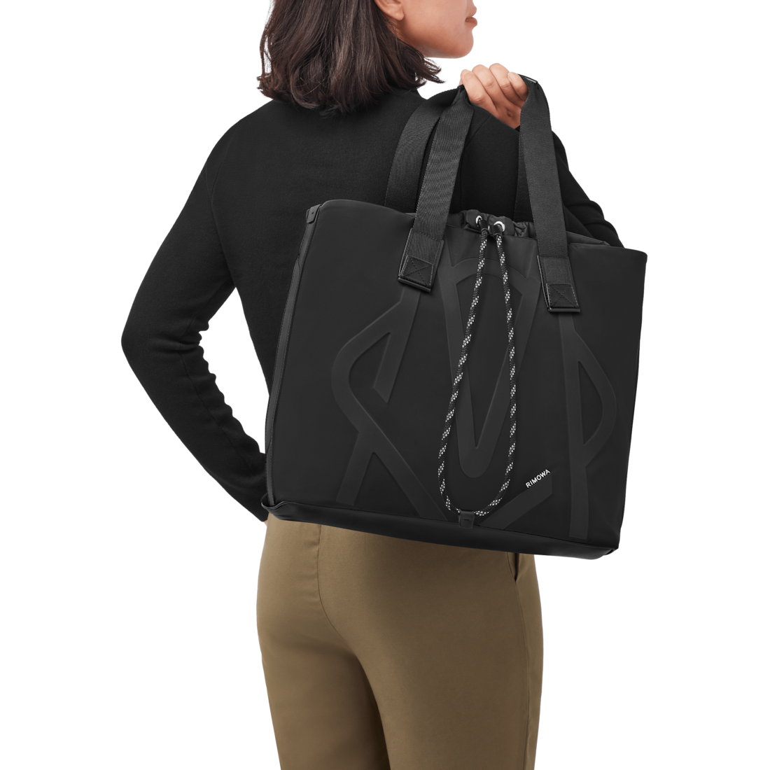 Rimowa Bolso tote Signature con cierre deslizante y nailon ECONYL® - NEGRO Últimos 3 días