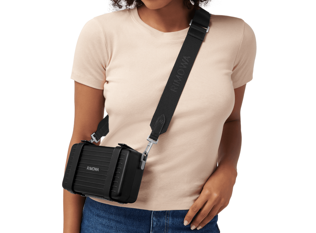 Rimowa Correa bandolera tipo cincha para bolso color negro Precio de fábrica