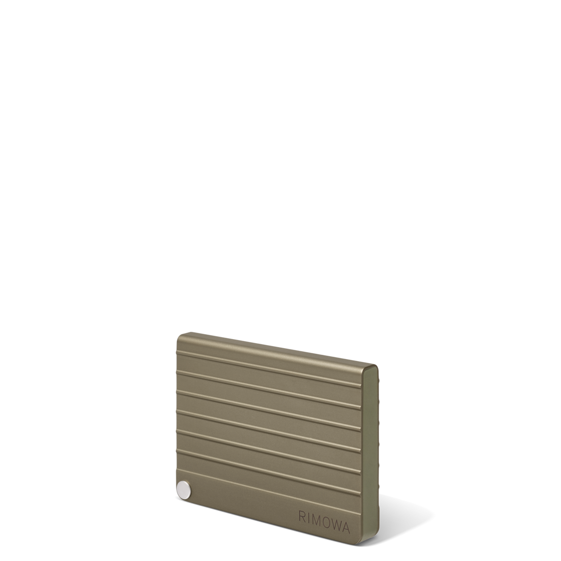 Rimowa Tarjetero de aluminio color titanio - 52600011 Grandes ahorros
