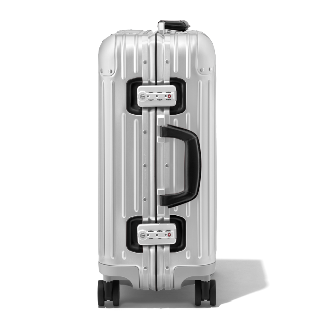 Rimowa Original Cabin Twist en plata y negro Últimos 3 días