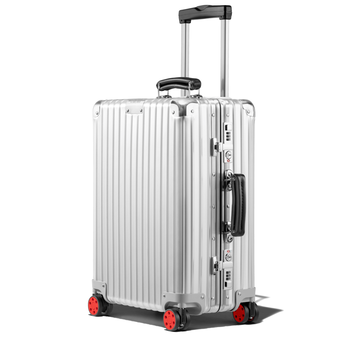 Rimowa Juego de ruedas rojo paprika para equipaje Superdescuento