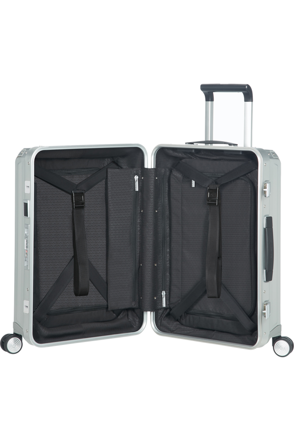 Samsonite Lite-Box Alu Maleta Spinner (4 ruedas) 55cm Última moda