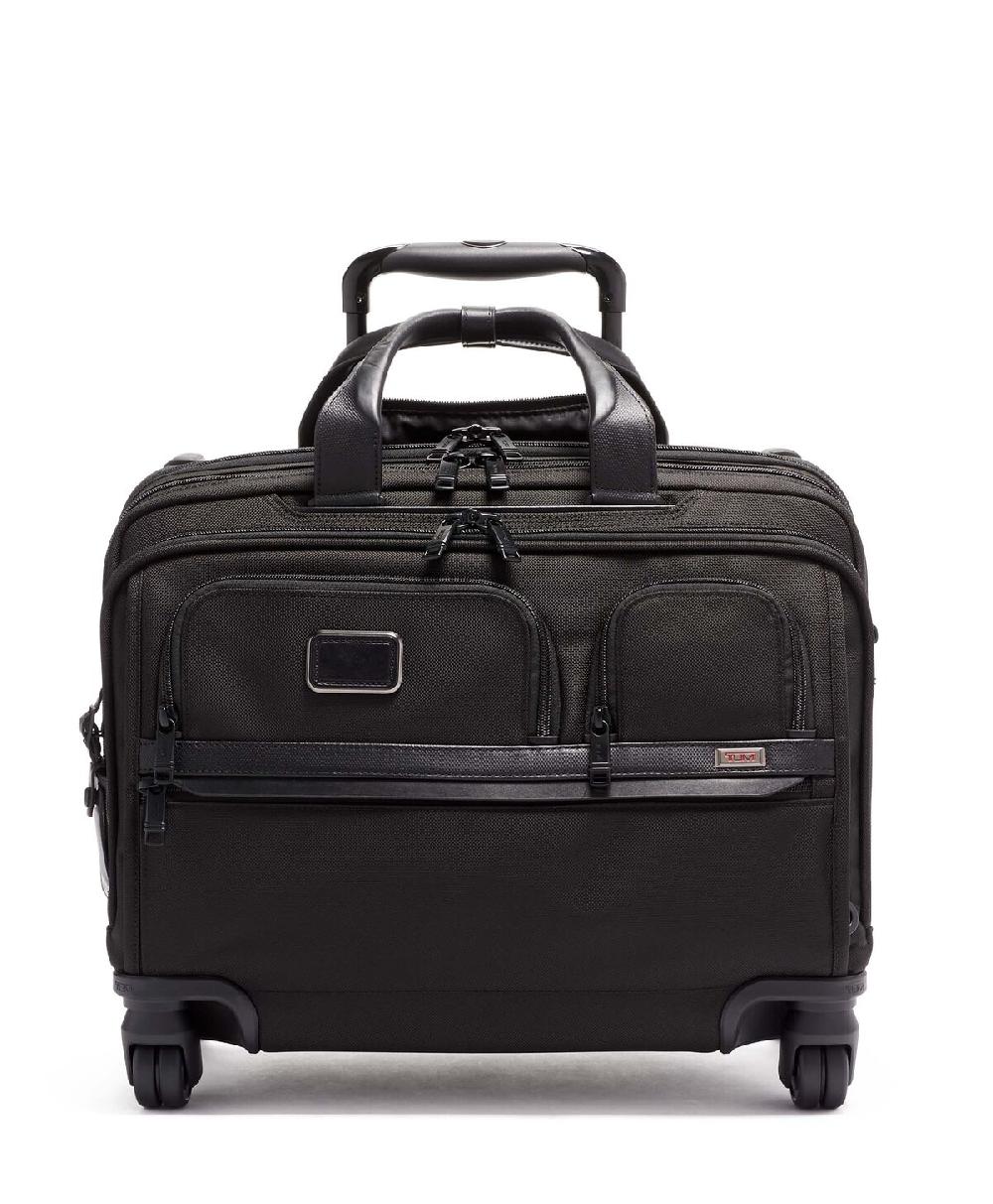 Tumi Alpha 3 Maletín con ruedas Deluxe Compact 39 5 cm Grandes ahorros