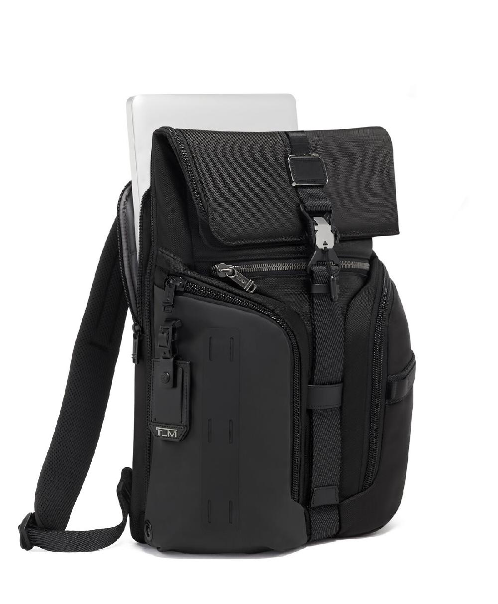 Tumi Alpha Bravo Mochila con solapa Logistics Rebajas baratas