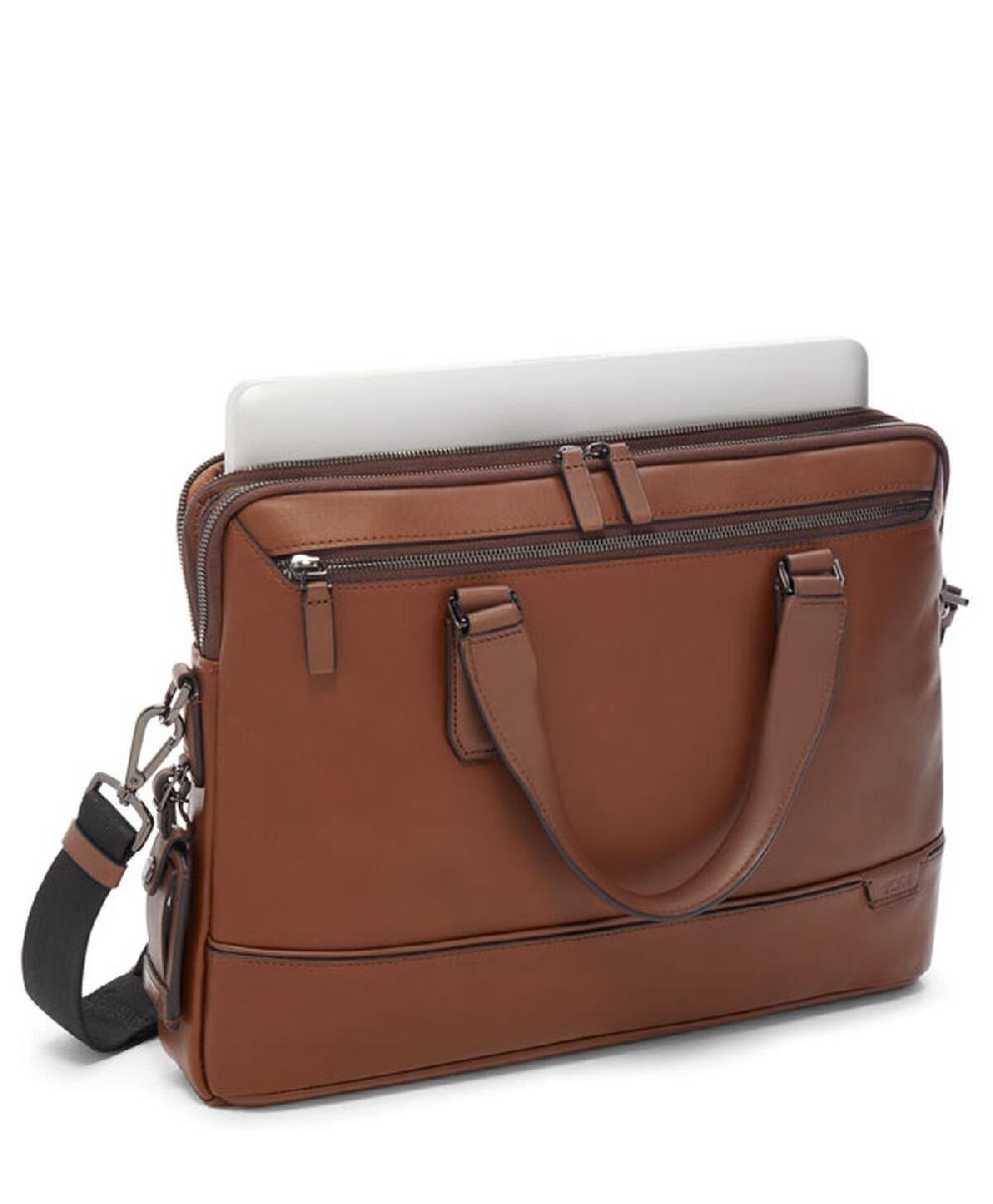 Tumi Harrison Maletín Sycamore Slim Descuento