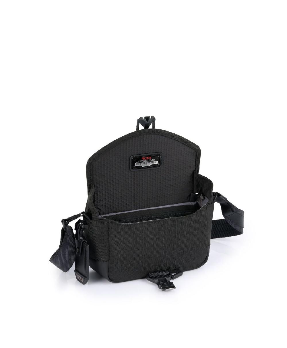 Tumi Alpha Bravo Bolso Crossbody Compass Flap Última moda