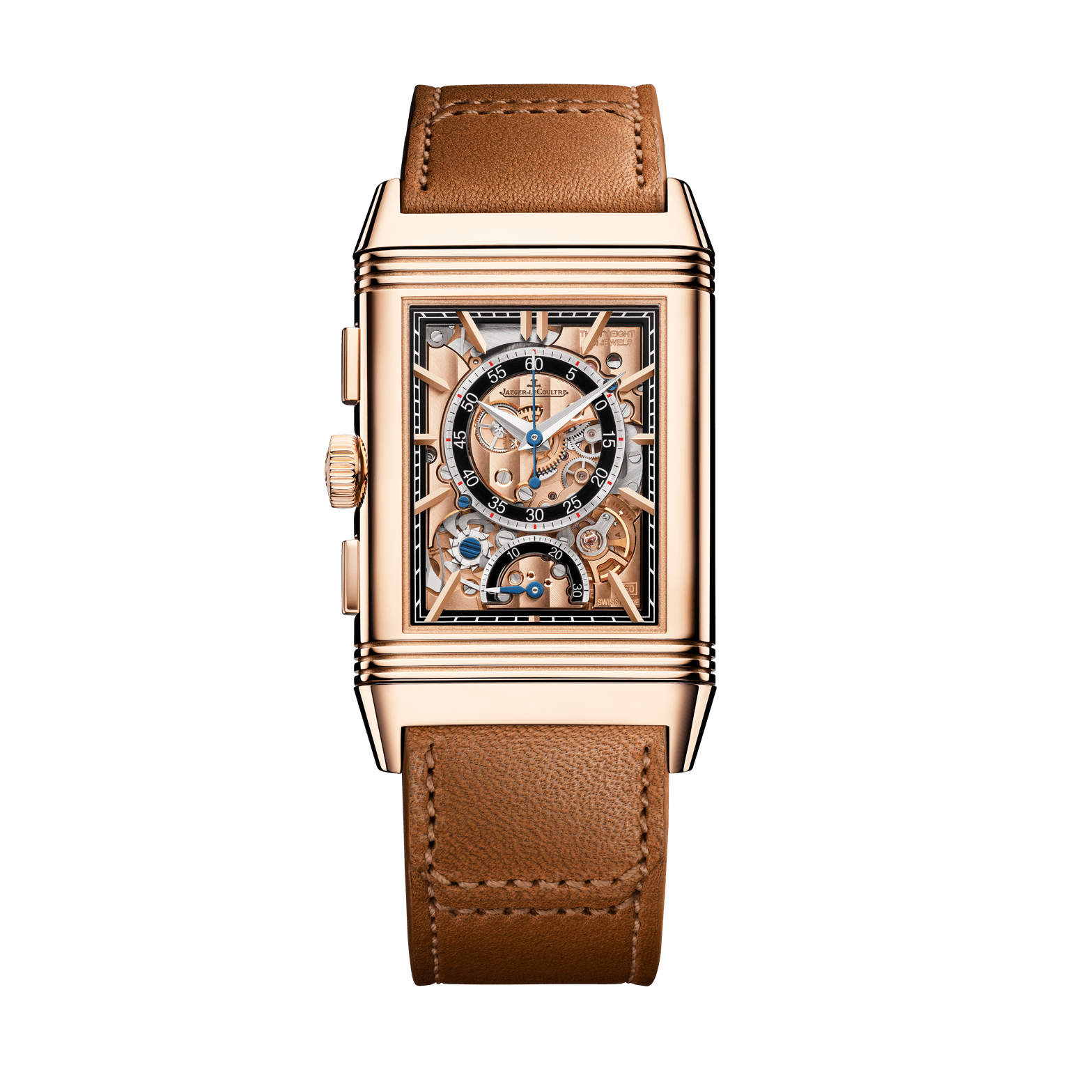 Jaeger-LeCoultre Reloj manual para hombre en oro rosa Reverso Tribute Chronograph Q389256J Precios de Black Friday