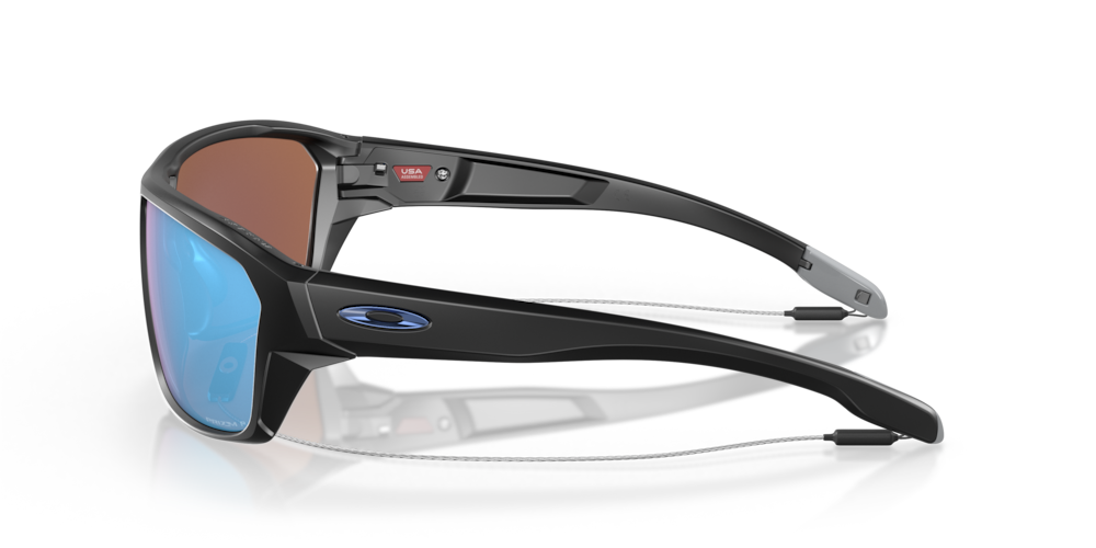 Oakley Gafas de sol Split Shot en Prizm Deep Water Polarized Matte Black Oferta exclusiva