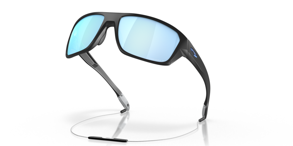 Oakley Gafas de sol Split Shot en Prizm Deep Water Polarized Matte Black Oferta exclusiva