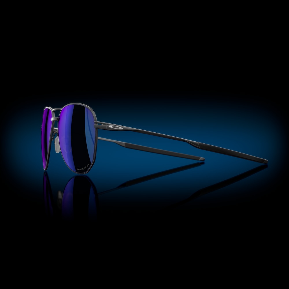 Oakley Gafas de sol Contrail TI en Prizm Sapphire Polarized Satin Light Steel Venta caliente