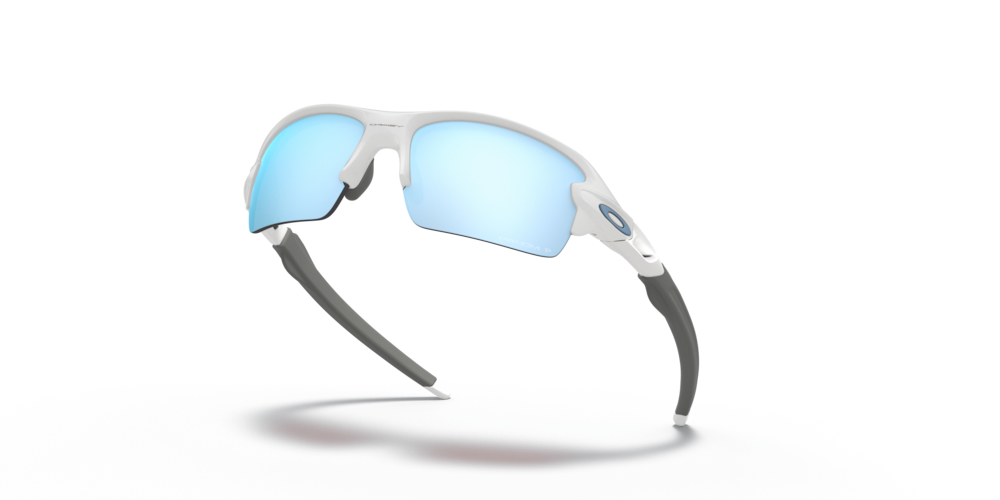 Oakley Gafas de sol Flak® XS (Youth Fit) en Prizm Deep Water Polarized Polished White Mejor oferta