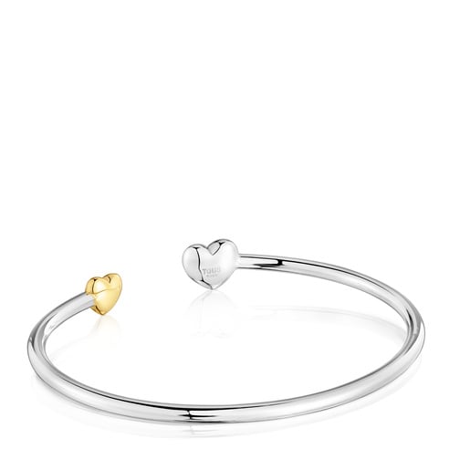 Tous Pulsera esclava corazón bicolor My Other Half Rebajas baratas
