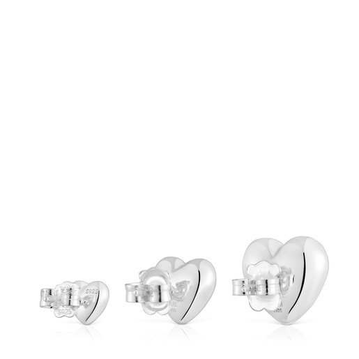 Tous Pack de pendientes de plata corazón Garden Of Love Rebajas de fábrica