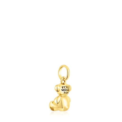 Tous Colgante oso pequeño con baño de oro 18 kt sobre plata Bold Bear Mejor oferta