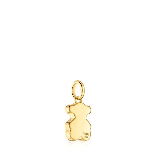Tous Colgante pequeño oso con baño de oro 18 kt sobre plata 12 mm Sweet Dolls Promoción trimestral