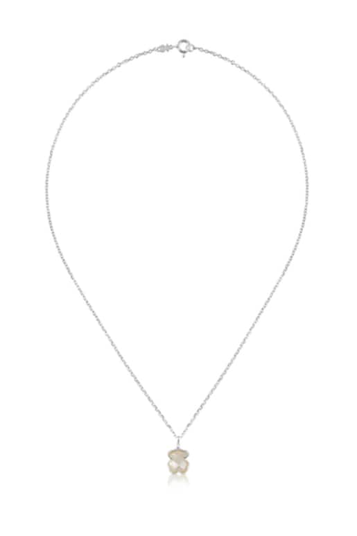 Tous Collar de plata y nácar facetado TOUS Color Precios de Black Friday