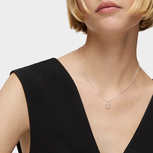 Tous Collar de plata con quars New Color En oferta