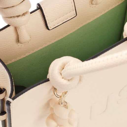 Tous Mini bolso Pop beige TOUS La Rue New Rebajas top