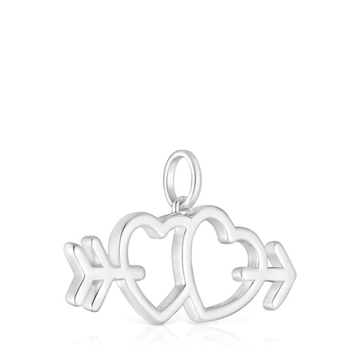 Tous Colgante de plata motivos flecha/corazón Medallions Promoción trimestral
