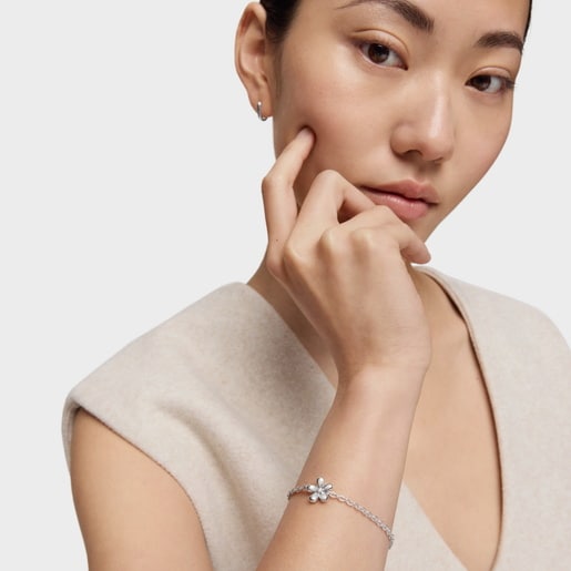 Tous Pulsera cadena de plata Daisy Oferta exclusiva