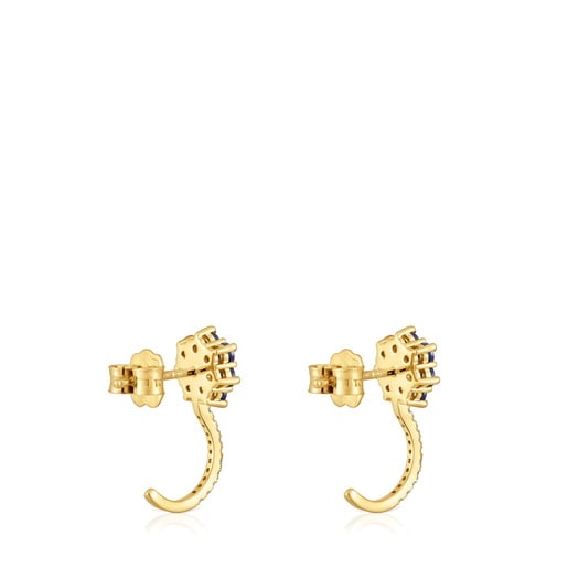 Tous Pendientes de oro gemas y diamantes Daisy Outlet online
