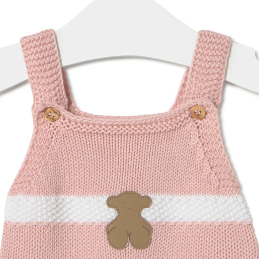 Tous Ranita de punto de bebé Tricot a rayas rosa Envío gratis