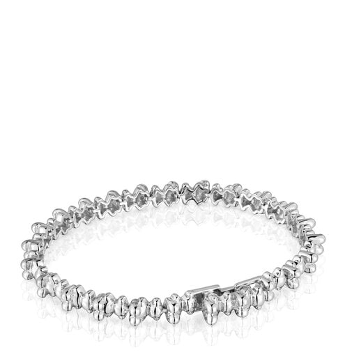 Tous Pulsera cadena de plata motivos oso Bold Bear Liquidación