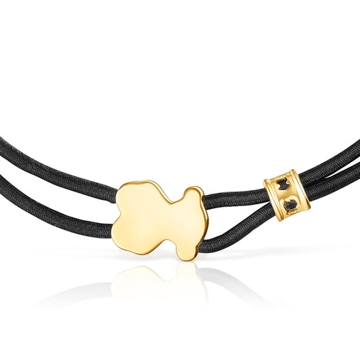 Tous Pulsera elástica negra Sweet Dolls Rebajas online