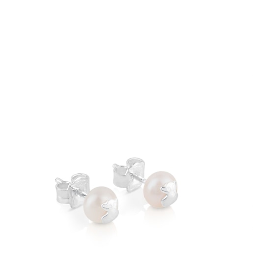 Tous Pendientes de plata y perlas cultivadas Icon Pearl Solo hoy