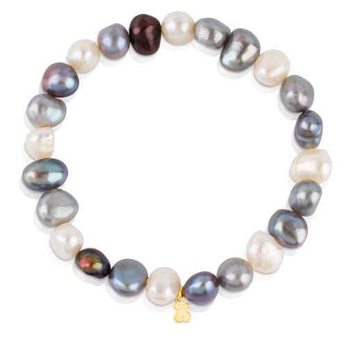 Tous Pulsera de oro y perlas cultivadas barrocas Sweet Dolls Grandes descuentos