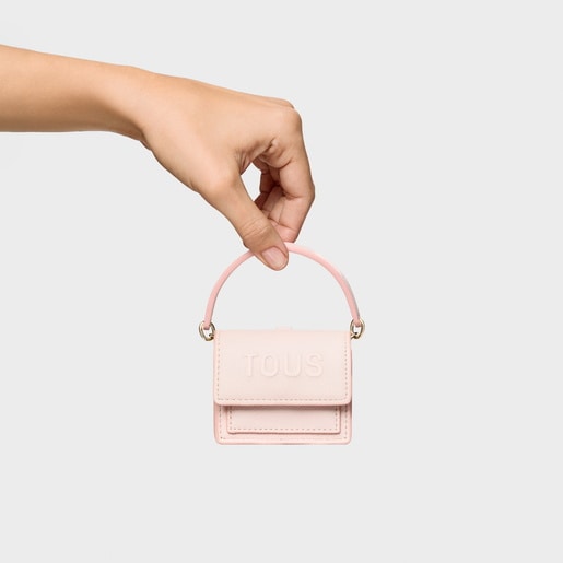 Tous Llavero mini bandolera rosa claro Audree Rebajas baratas