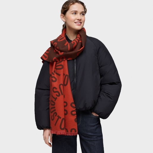 Tous Foulard naranja TOUS Round Logo Los más vendidos