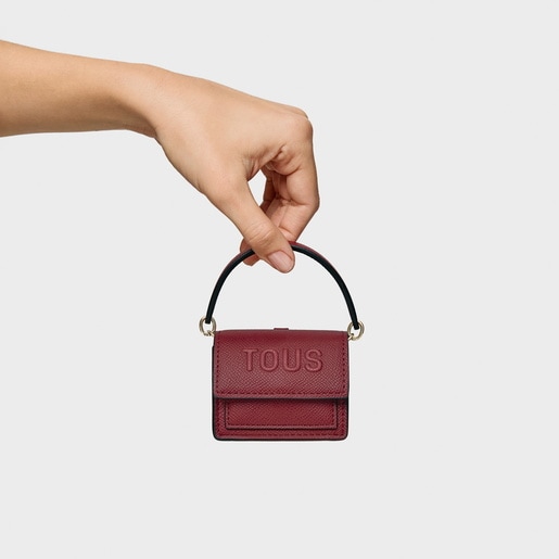 Tous Llavero mini bandolera granate Audree Tienda