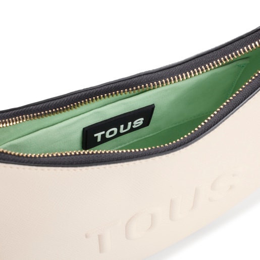Tous Bolso de hombro mediano beige TOUS Brenda Precio de fábrica