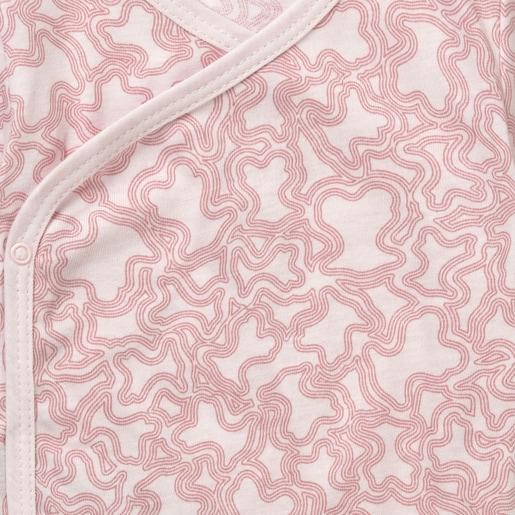 Tous Pack de bodys de bebé cruzados KaosP rosa Tienda