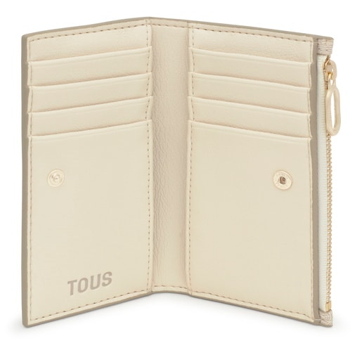 Tous Cartera beige TOUS Buckles Silhouette Envío internacional gratuito