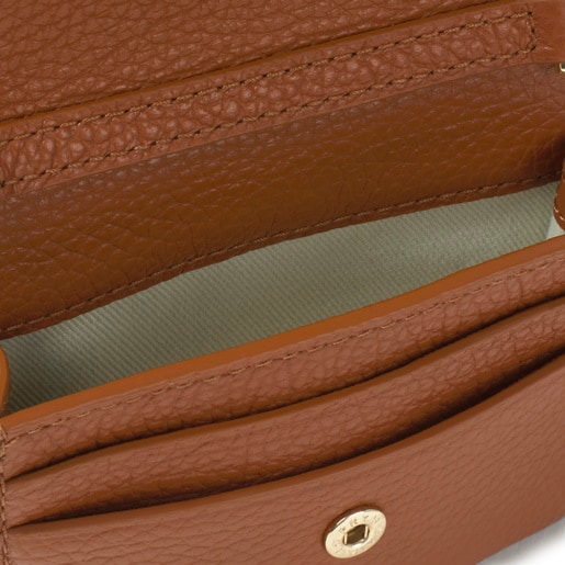 Tous Monedero tarjetero colgante camel TOUS Buckles Descuentos del mes