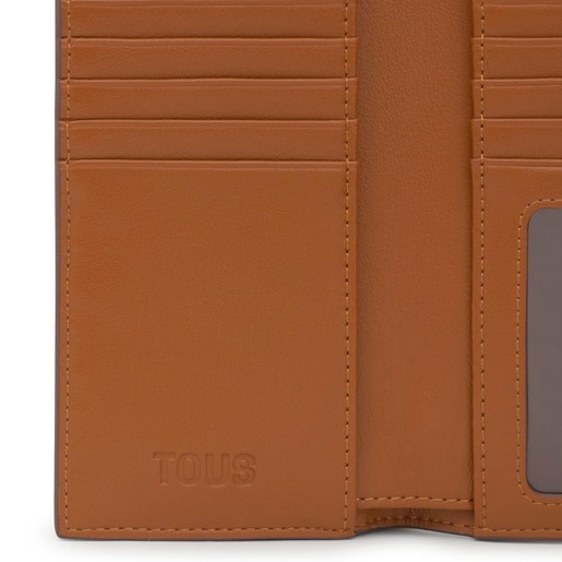 Tous Billetera grande Pocket camel TOUS Bloom Descuento por venta flash